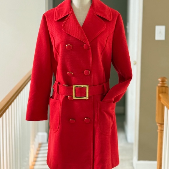 Vintage Jackets & Blazers - 1960's The Puget Sounder All Weather Coat by Item House, M/L